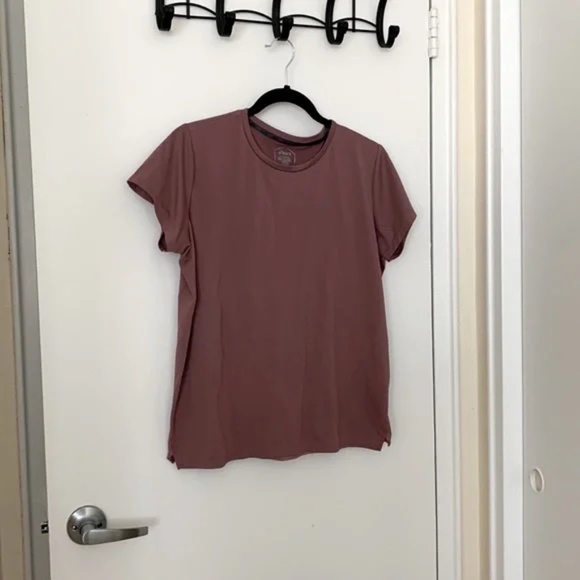 Pink ASICS Workout Shirt - Picture 1 of 4